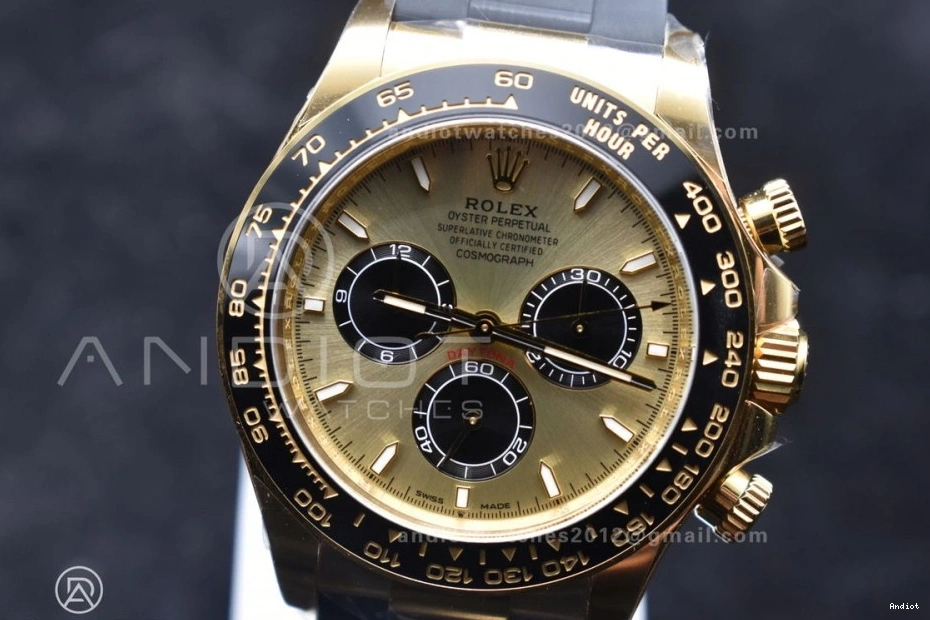 Edition Oysterflex 126518 2023 on YG Strap 1:1 Dial SH4131 Clean Daytona Best 0506